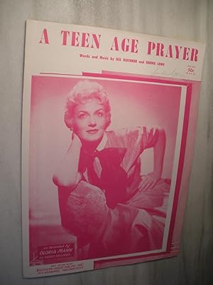 A Teen Age Prayer