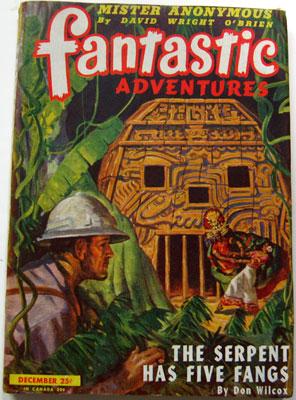 Bild des Verkufers fr Fantastic Adventures : Volume 7, Number 5, December 1945 zum Verkauf von Ariel Books IOBA