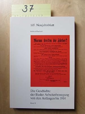 Seller image for Die Geschichte der Basler Arbeiterbewegung von den Anfngen bis 1914. Band 2 for sale by Bookstore-Online