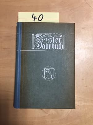 Bild des Verkufers fr Basler Jahrbuch 1927 zum Verkauf von Bookstore-Online