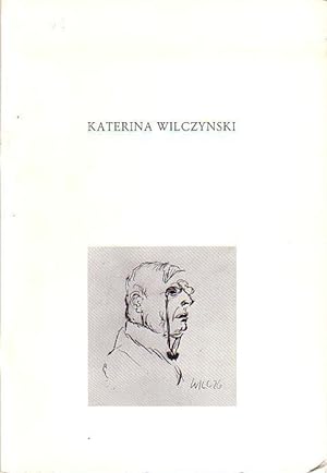 Seller image for Katerina Wilczynski. (= Sammlungskataloge der Kunstbibliothek Berlin. Heft 9.). for sale by Antiquariat Carl Wegner