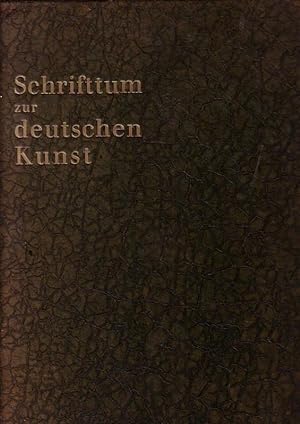 Schrifttum zur deutschen Kunst. 1. - 12. Jahrgang, Oktober 1933 bis Dezember 1948. Komplett in 2 ...