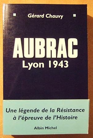 Image du vendeur pour Aubrac. Lyon 1943 mis en vente par Domifasol