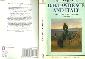 Seller image for D. H. LAWRENCE AND ITALY for sale by Le-Livre