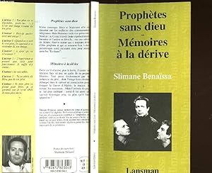 Bild des Verkufers fr PROPHETE SANS DIEU - SUIVI DE - MEMOIRES A LA DERIVE zum Verkauf von Le-Livre
