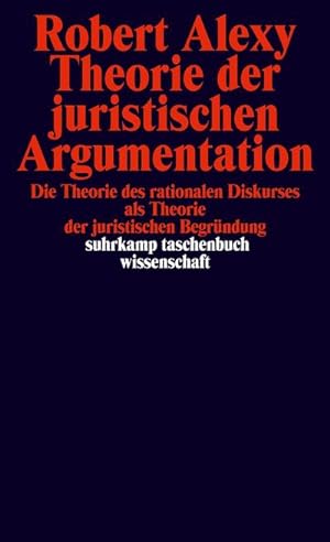 Seller image for Theorie der juristischen Argumentation for sale by Rheinberg-Buch Andreas Meier eK