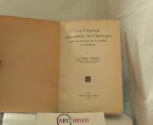 Das Erbgefüge menschlicher Bevölkerungen und seine Bedeutung für den Ausbau der Erbtheorie