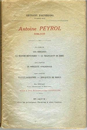 Antoine Peyrol (1709 - 1779)