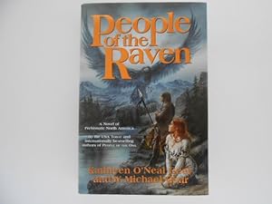 Bild des Verkufers fr People of the Raven: A Novel of Prehistoric North America (signed) zum Verkauf von Lindenlea Books