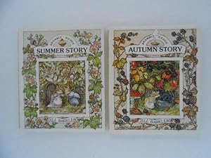 Imagen del vendedor de Brambly Hedge: Autumn Story / Summer Story (2 books) a la venta por Lindenlea Books