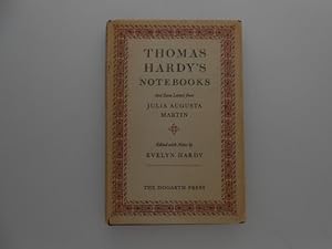 Seller image for Thomas Hardy's Notebooks and Some Letters from Julia Augusta Martin for sale by Lindenlea Books