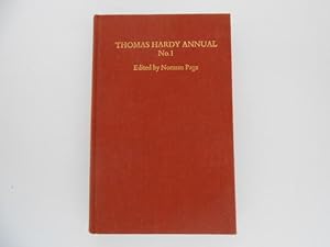 Image du vendeur pour Thomas Hardy Annual No. 1 mis en vente par Lindenlea Books