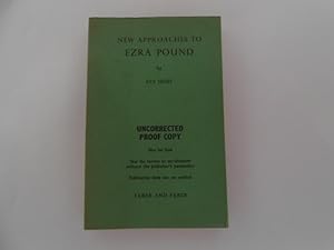 Image du vendeur pour New Approaches to Ezra Pound: A Co-Ordinated Investigation of Pound's Poetry and Ideas mis en vente par Lindenlea Books