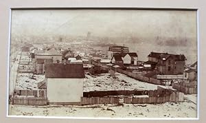 Two Original Photographs of Vancouver Looking Towards the North Shore, circa 1890. With A Panoram...