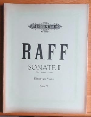 Sonate II A dur für Klavier und Violine Opus 78. Nr. 2568b.