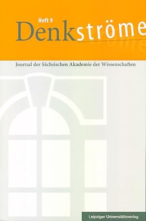 Seller image for Denkstrme Heft 9. Journal der Schsischen Akademie der Wissenschaften zu Leipzig. for sale by Fundus-Online GbR Borkert Schwarz Zerfa