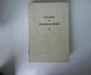 Imagen del vendedor de Lebensbilder aus Schwaben und Franken Band 9. a la venta por Antiquariat Bookfarm