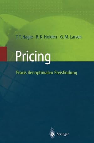 Bild des Verkufers fr Pricing  Praxis der optimalen Preisfindung zum Verkauf von AHA-BUCH GmbH