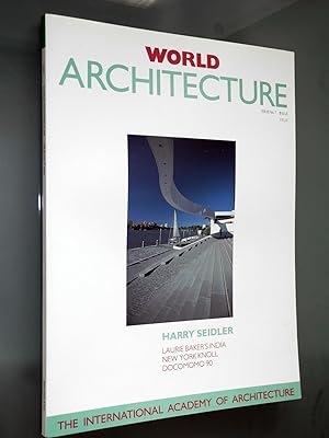 Imagen del vendedor de World Architecture Magazine / Issue No. 7 a la venta por PhotoTecture Books