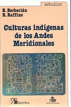 Seller image for CULTURAS INDIGENAS DE LOS ANDES MERIDIONALES for sale by Libreria Bibliomania