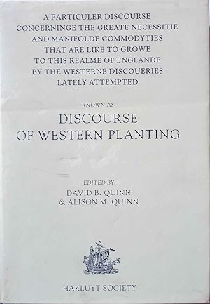 Seller image for Discourse Concerning Western Planting for sale by lamdha books