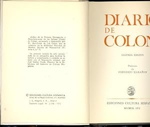 Bild des Verkufers fr EL DIARIO DE COLON zum Verkauf von Libreria 7 Soles