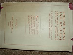 Seller image for ENGLISH HYMNS AND BALLADS AND OTHER STUDIES IN POPULAR LITERATURE (AN AUTHOR SIGNED FIRST PRINTING) for sale by S.Carter