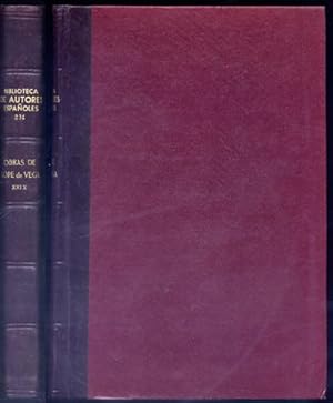 Imagen del vendedor de Obras. Volumen XXIX: Comedias novelescas. [La mocedad de Roldn. Las pobrezas de Reinaldos. El Marqus de Mantua. Un pastoral albergue. Los celos de Rodamonte. Anglica en el Catay. El premio de la hermosura. Ursn y Valentn. Los tres diamantes]. a la venta por Hesperia Libros