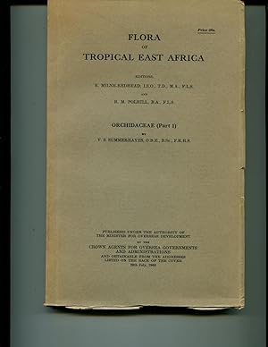 Seller image for Flora of Tropical East Africa. Orchidaceae (Part 1) for sale by Orca Knowledge Systems, Inc.