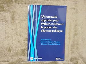 Imagen del vendedor de Une Nouvelle Approche Pour Evaluer et Reformer la Gestion des Depenses Publiques a la venta por La Bouquinerie  Dd