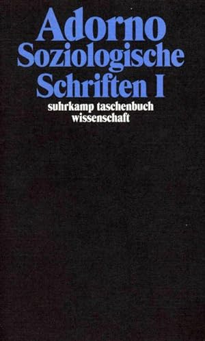Bild des Verkäufers für Soziologische Schriften I : Gesammelte Schriften in 20 Bänden, Band 8 zum Verkauf von AHA-BUCH GmbH