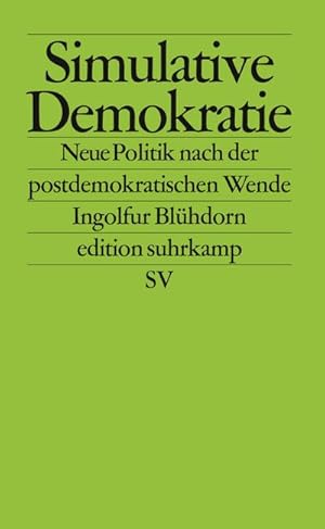 Bild des Verkufers fr Simulative Demokratie zum Verkauf von BuchWeltWeit Ludwig Meier e.K.