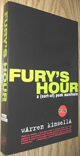 Image du vendeur pour Fury's Hour : A (sort of) Punk Manifesto mis en vente par Alex Simpson