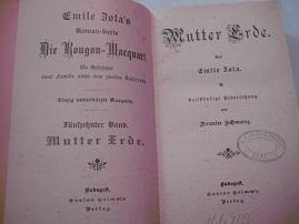 Mutter Erde Emile Zola`s Roman-Serie Die Rougon-Macquart 15. Bd.