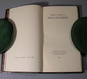 Pougatcheff. Bound with: La Confession d'u Voyou & Autres poemes. Trans. from the Russian into Fr...