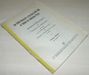 Imagen del vendedor de Die Politik Bismarcks in den Jahren 1862-1866 im Spiegel der rheinischen Presse. Inaugural-Dissertation. a la venta por Antiquariat Hamecher