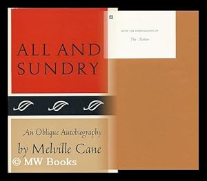 Imagen del vendedor de All and Sundry; an Oblique Autobiography a la venta por MW Books