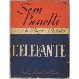 Immagine del venditore per L'elefante. Commedia in tre atti venduto da Libreria Antiquaria Giulio Cesare di Daniele Corradi