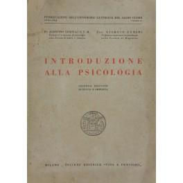 Seller image for Introduzione alla psicologia for sale by Libreria Antiquaria Giulio Cesare di Daniele Corradi