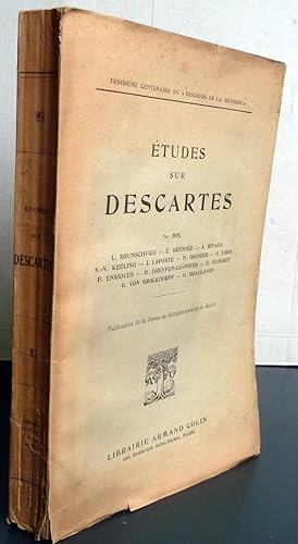 Etudes sur Descartes