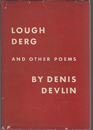 Bild des Verkufers fr Lough Derg and Other Poems zum Verkauf von Dorley House Books, Inc.