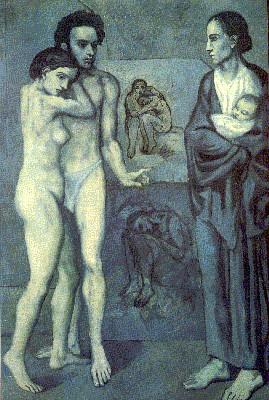 Imagen del vendedor de Der junge Picasso. Frhwerk und blaue Periode. a la venta por Galerie Joy Versandantiquariat  UG (haftungsbeschrnkt)
