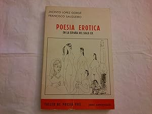 Seller image for Poesa ertica en la Espaa del siglo XX. for sale by Aaromadelibros