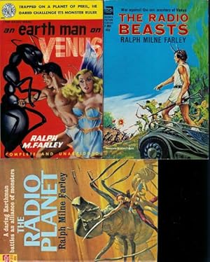 Seller image for MYLES CABOT THE RADIO MAN ON VENUS" BOOKS: An Earth Man on Venus (aka The Radio Man) / The Radio Beasts / The Radio Planet for sale by John McCormick