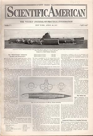 Seller image for Scientific American: A Weekly Journal of Practical Information in Art, Science, Mechanics, Chemistry and Manufacturers: Volume CXVI, No. 17: April 28, 1917 for sale by Dorley House Books, Inc.