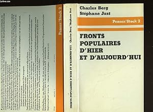 Imagen del vendedor de FRONTS POPULAIRES D'HIER ET D'AUJOURD'HUI a la venta por Le-Livre