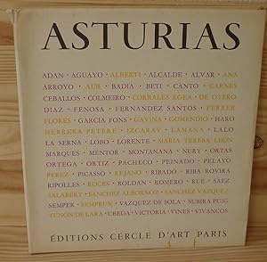 Asturias. Oeuvre collective d'un groupe d'artistes espagnols peintres, sculpteurs, écrivains, poè...
