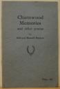 Charnwood Memories, and other poems