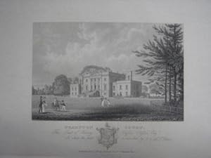 An Original Antique Engraving Illustrating Frampton Court, The Seat of Henry Clifford Clifford, E...