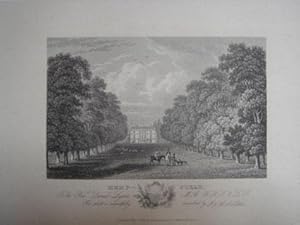 An Original Antique Engraving Illustrating Hempstead in Gloucestershire. Published in 1825